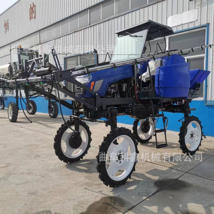 科鑫厂家直供50马力四轮打药机大棚果园农田打药车蔬菜药材喷药机图4
