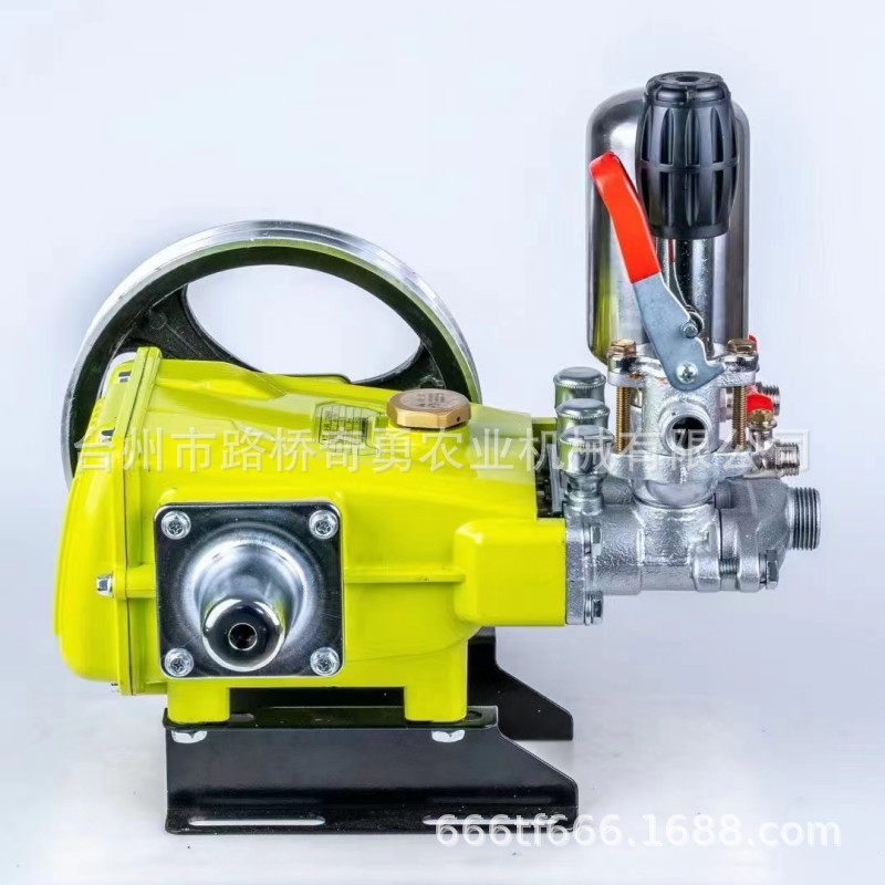 奇勇三缸柱塞泵26泵60泵农用高压打药泵农田果树园林动力喷雾泵图2