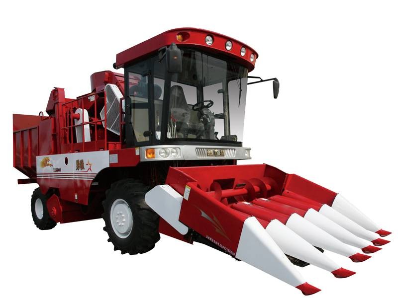 勇猛4YZ-5自走式玉米收获机