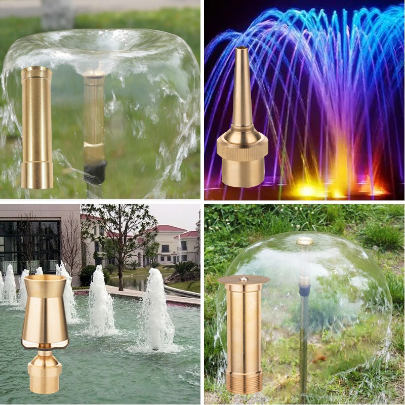 4分全铜子弹头自动喷头可调屋顶降温草坪喷头园林灌溉雾 化喷头图3