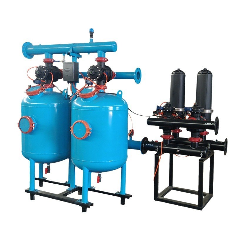 砂石过滤器农田大棚灌溉自动砂石过滤器大棚园林灌溉反冲洗过滤器图5