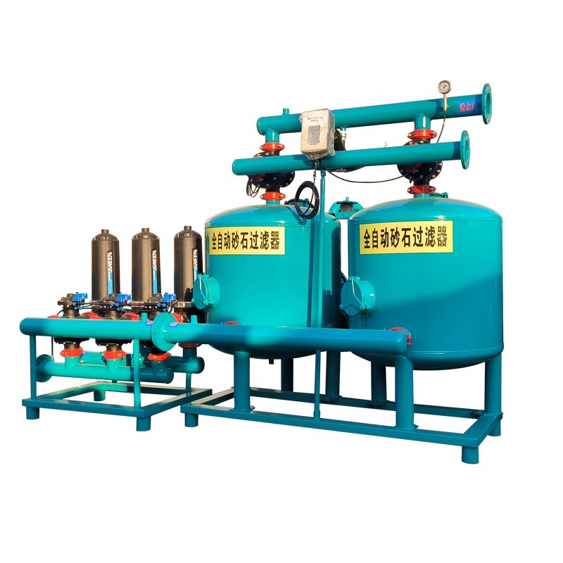 砂石过滤器农田大棚灌溉自动砂石过滤器大棚园林灌溉反冲洗过滤器图4