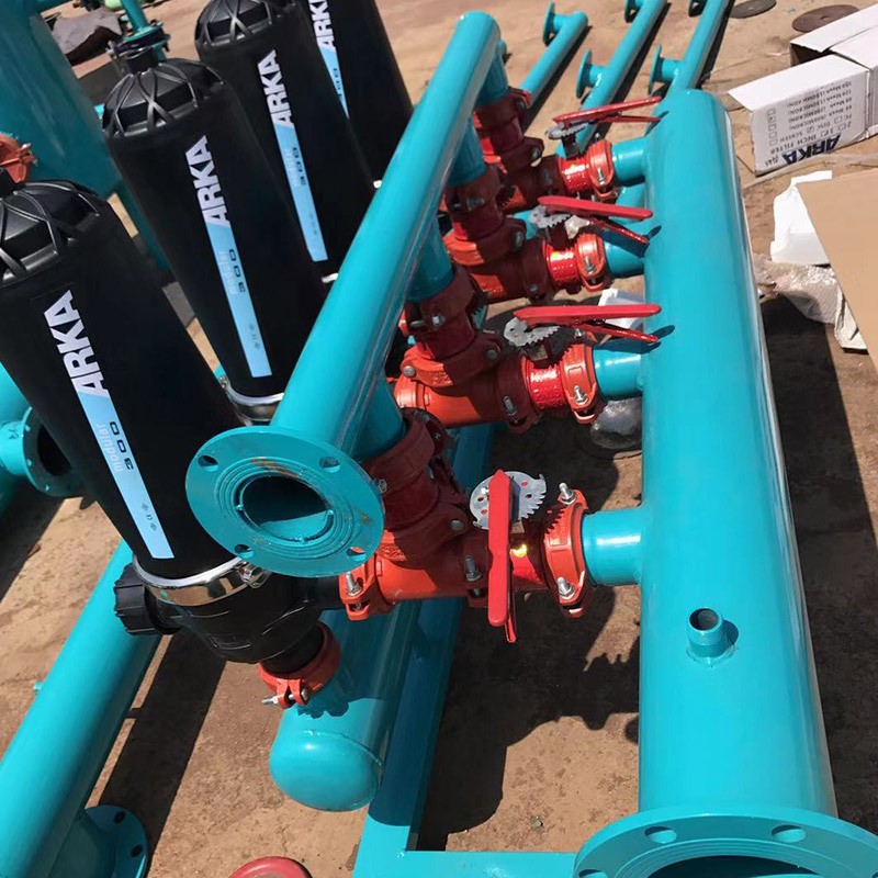 碟片过滤器全自动农业灌溉反冲洗叠片过滤器农用园林碟片式过滤器图2