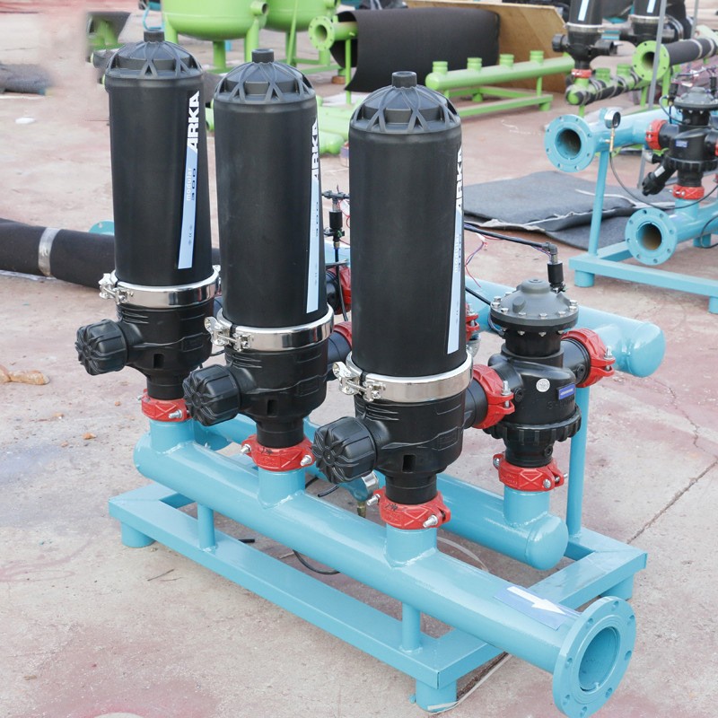 碟片过滤器全自动农业灌溉反冲洗叠片过滤器农用园林碟片式过滤器图4