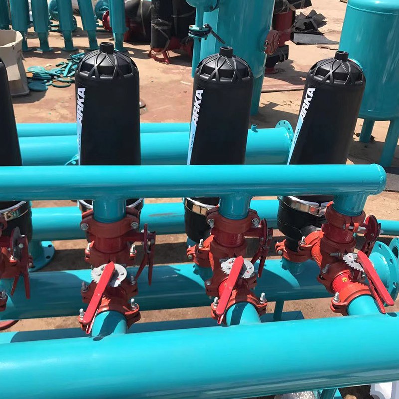 全自动农业灌溉反冲洗叠片过滤器农用园林碟片式过滤器图3