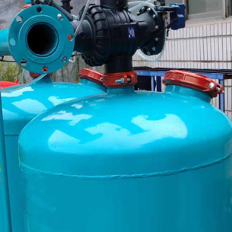 全自动砂石过滤器自动反冲洗滴灌喷灌农业浇水农用灌溉砂石过滤器图4