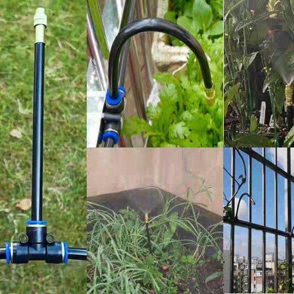 万向喷头自动浇花器万向浇花雾化喷头喷淋洒水灌溉降温除尘 喷雾器图3