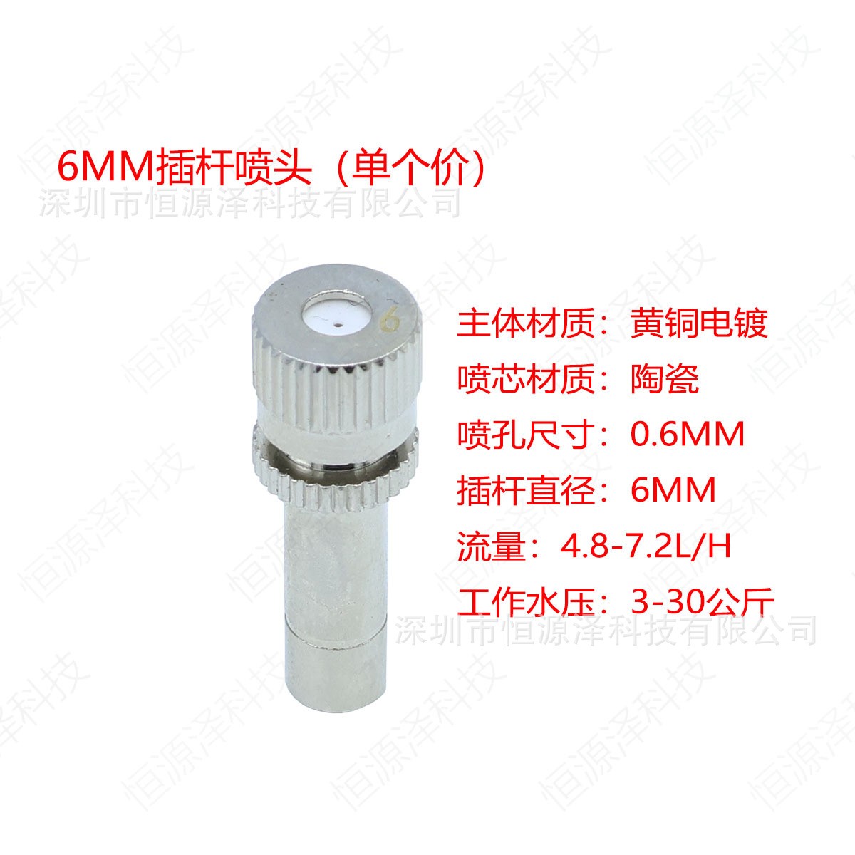 工地围挡降温系统自动除尘喷雾系统喷淋设备雾化微喷头喷雾系统图2