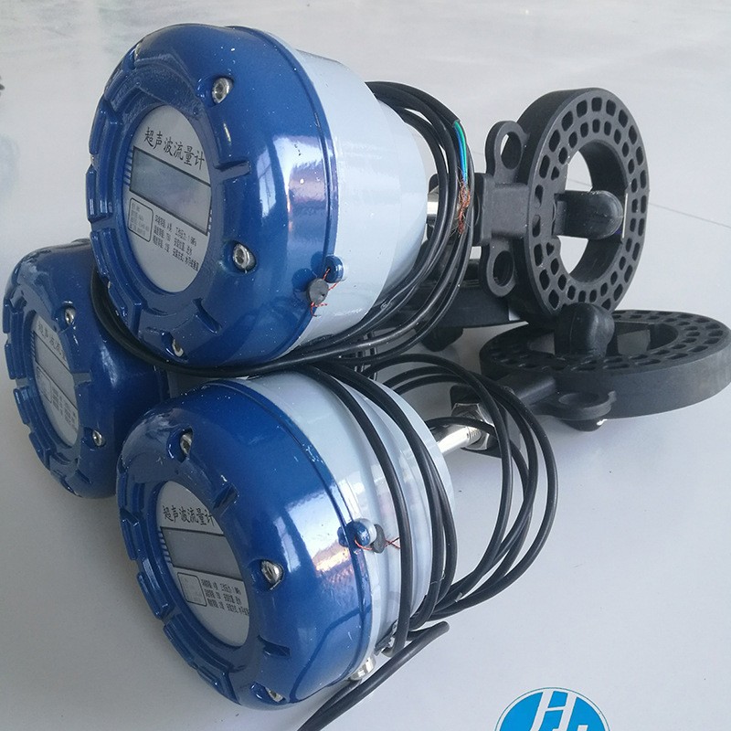 卡片式超声波流量计 无线采集气体液体测量对夹式超声波水表图2