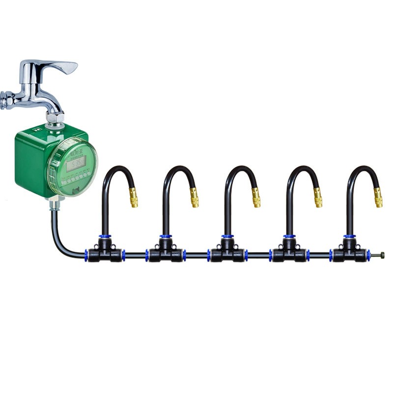 万向喷头雾化器自动浇花雨水感应定时灌溉设备洒水喷淋降温系统图5