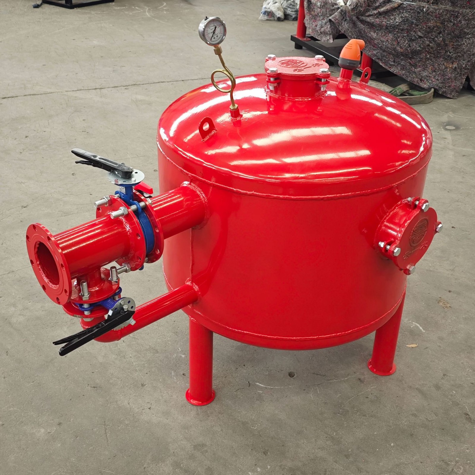 农用手动反冲洗砂石过滤器 滴灌喷灌园林大棚农田水处理过滤器图4