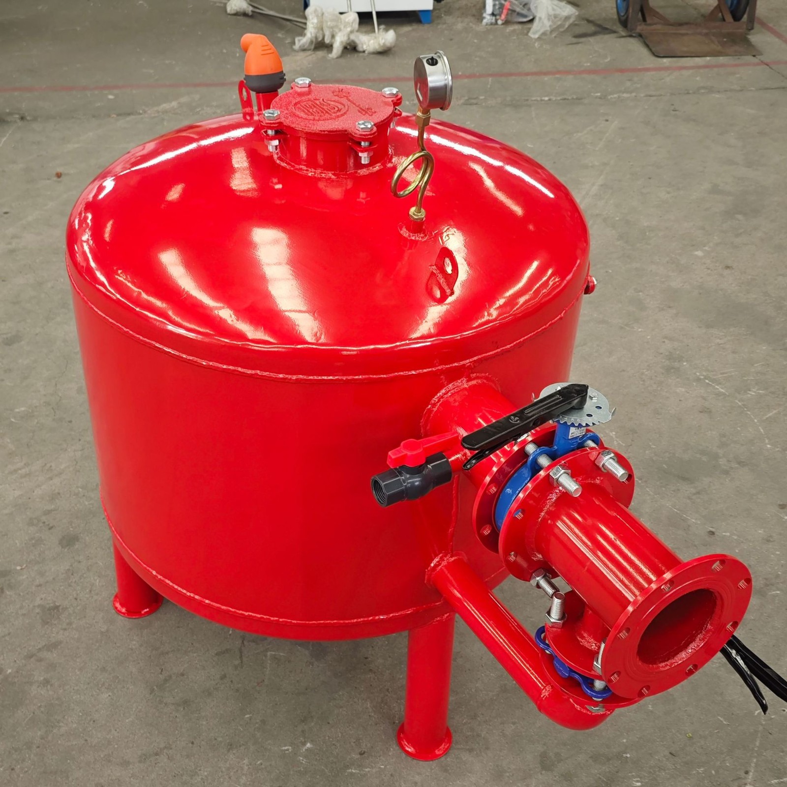 农用手动反冲洗砂石过滤器 滴灌喷灌园林大棚农田水处理过滤器图2