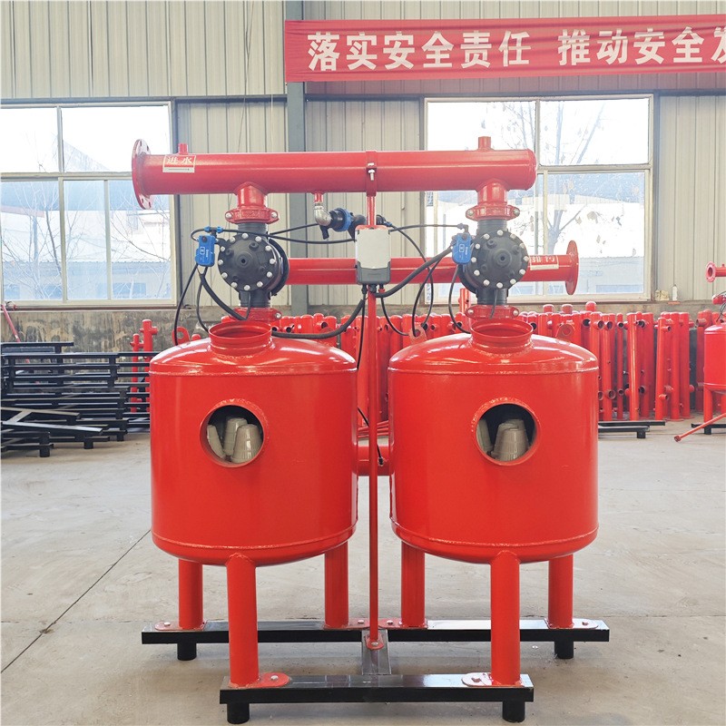 农用全自动反冲洗砂石过滤器 滴灌喷灌园林大棚农田水处理过滤器图3