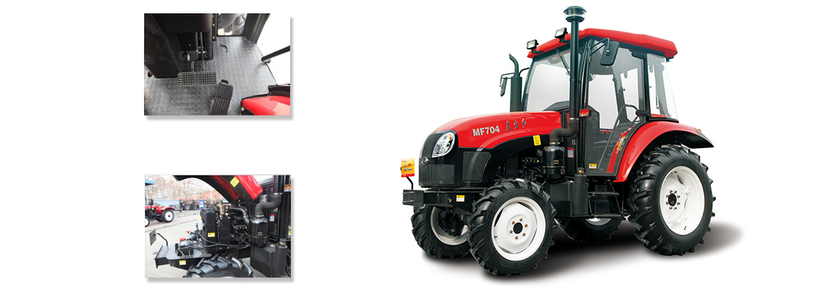 东方红MF704型轮式拖拉机细节 东方红MF704型轮式拖拉机细节