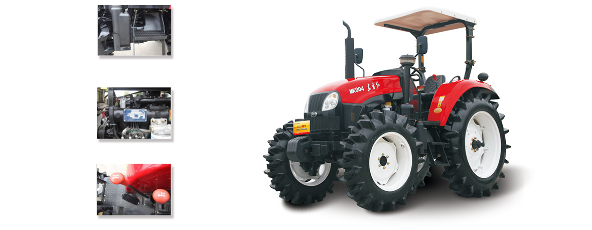 东方红MK904(水田)型轮式拖拉机细节 东方红MK904(水田)型轮式拖拉机细节