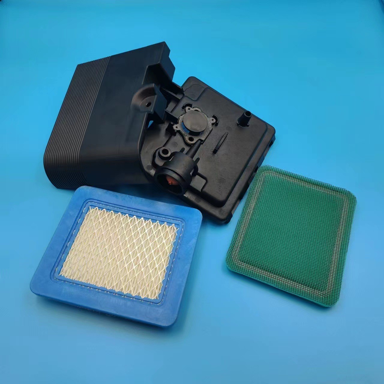 厂家直供园林机割草机绿篱机692298空气滤清器割草机机配件图2