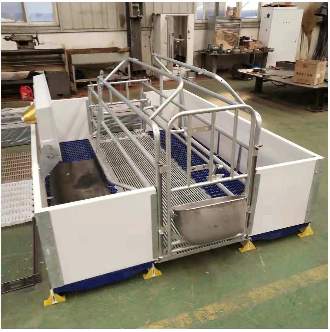 欧式母猪产床双体保育床分娩栏整体热镀锌加厚养猪设备产保两用图4