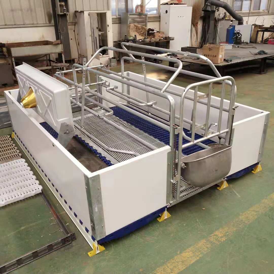 欧式母猪产床双体保育床分娩栏整体热镀锌加厚养猪设备产保两用图3