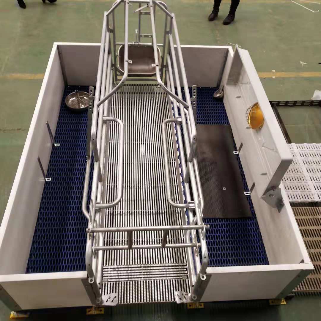 欧式母猪产床双体保育床分娩栏整体热镀锌加厚养猪设备产保两用图2