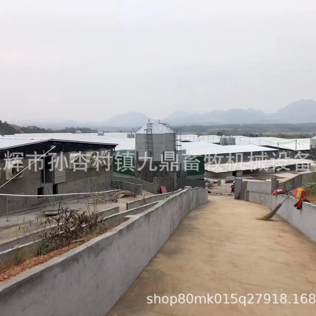 九鼎料塔料线厂家15吨20吨25吨30吨料塔养殖场自动饲喂系统饲料塔图4