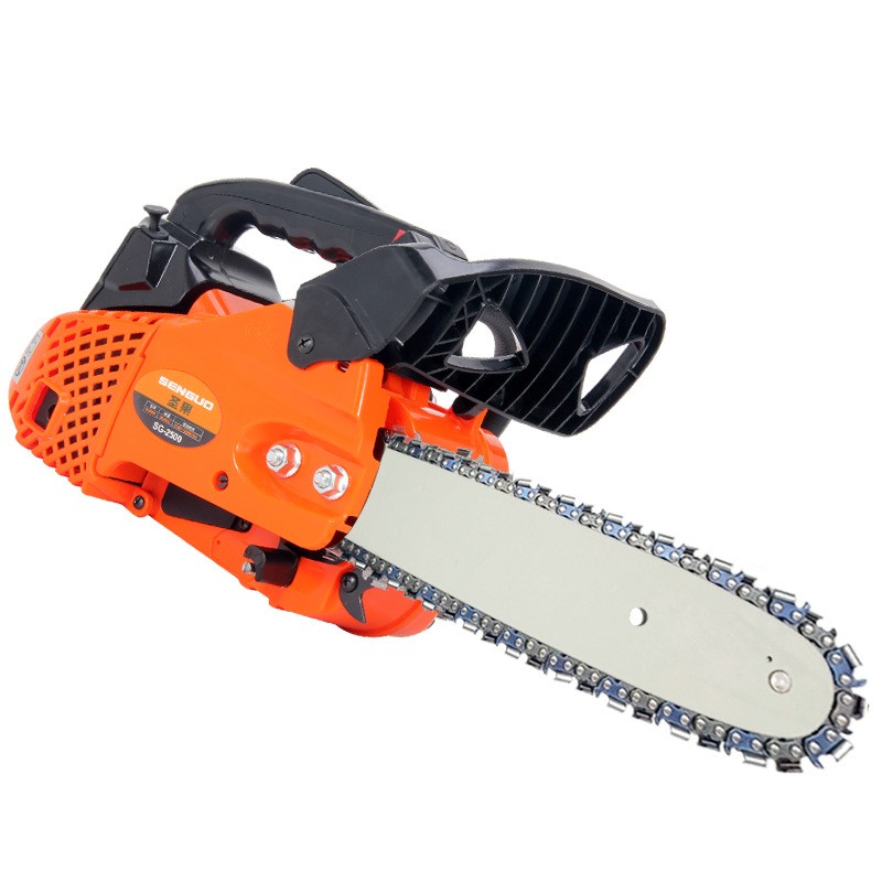 2500油锯毛竹专用锯小型家用12寸汽油锯砍竹子的油锯单 手小油锯图5