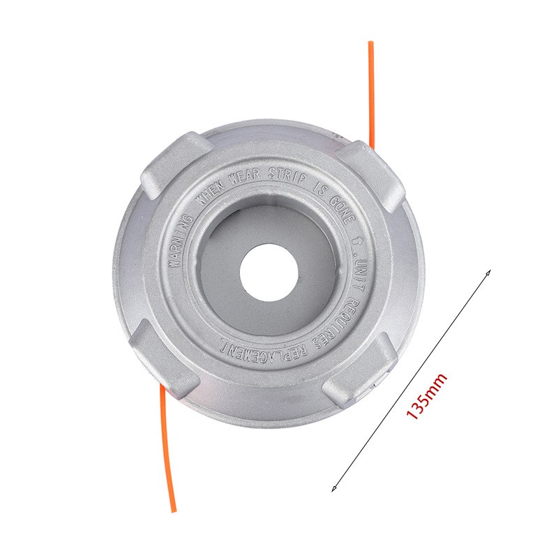 简易实用铁盘除草头割草机打草机园林工具配件免拆款打草头批发图2