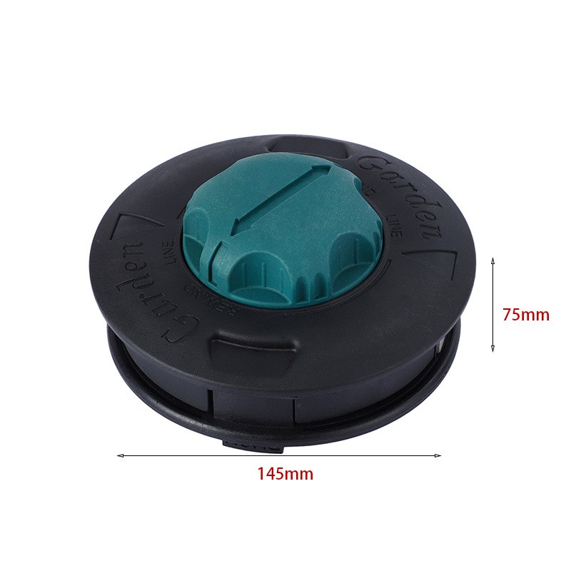 欧码割草机打草头通用除草头打草机配件免拆自动穿绳款打草头批发图2