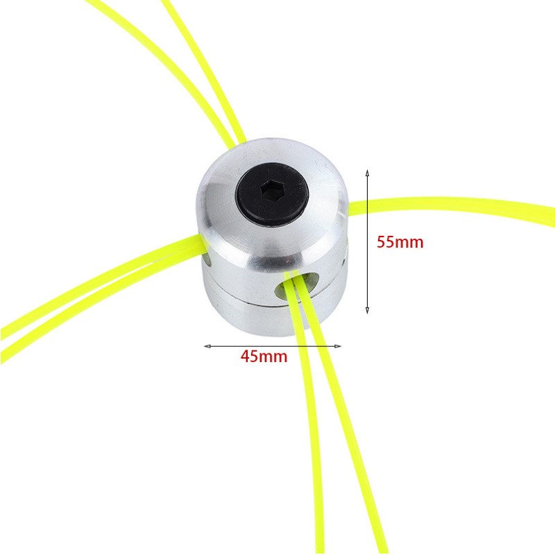 割草机打草头割灌机配件背负式斜跨式四冲程打草机铝柱打草头批发图4
