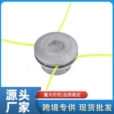 厂家直发割草机轴承款打草机 铝盖凹槽打草头 剪草头园林机械配件