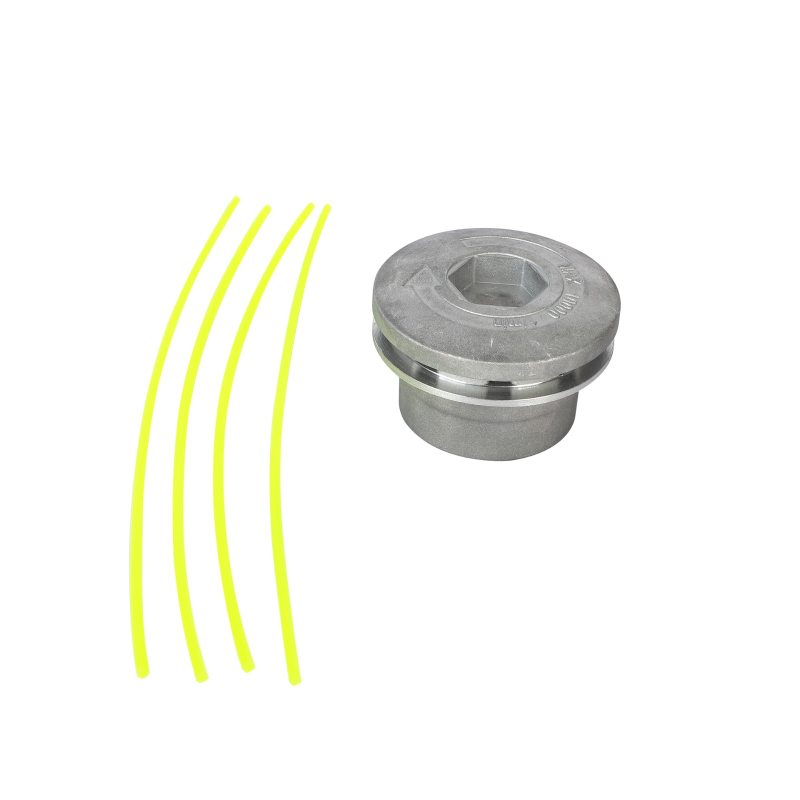 厂家直发割草机轴承款打草机 铝盖凹槽打草头 剪草头园林机械配件图4