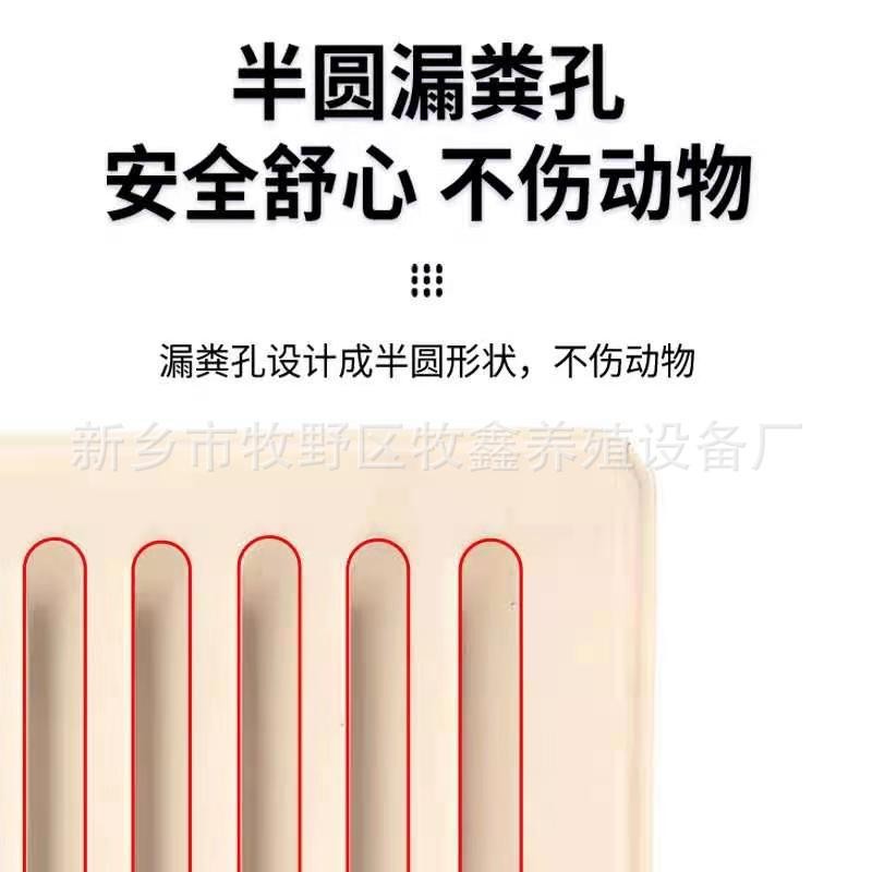 猪用羊用欧式中式易脱模水泥板塑料模具养殖聚丙烯水泥漏粪板加厚图2