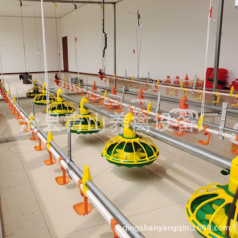 自动料线 鸡舍养鸡料线 养鸡自动料线 肉鸡养殖设备 平养鸡料线图4