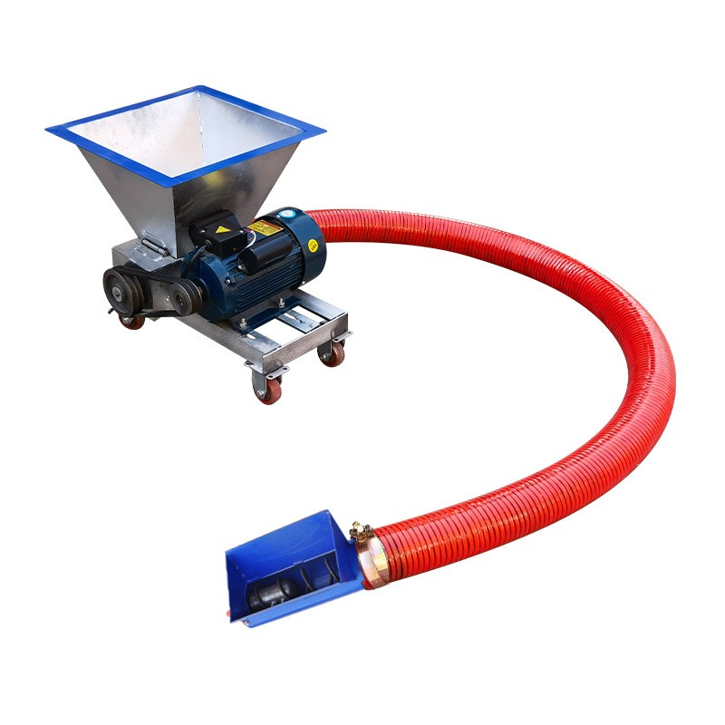 料斗式倒推款上料机玉米小麦稻谷吸粮机大吸力沙子粉末软管抽粮机图5