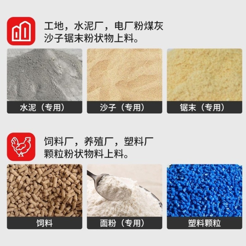 批发大吸力双管吸粮机玉米大豆稻谷抽粮机粮食沙子水泥自动上料机图4