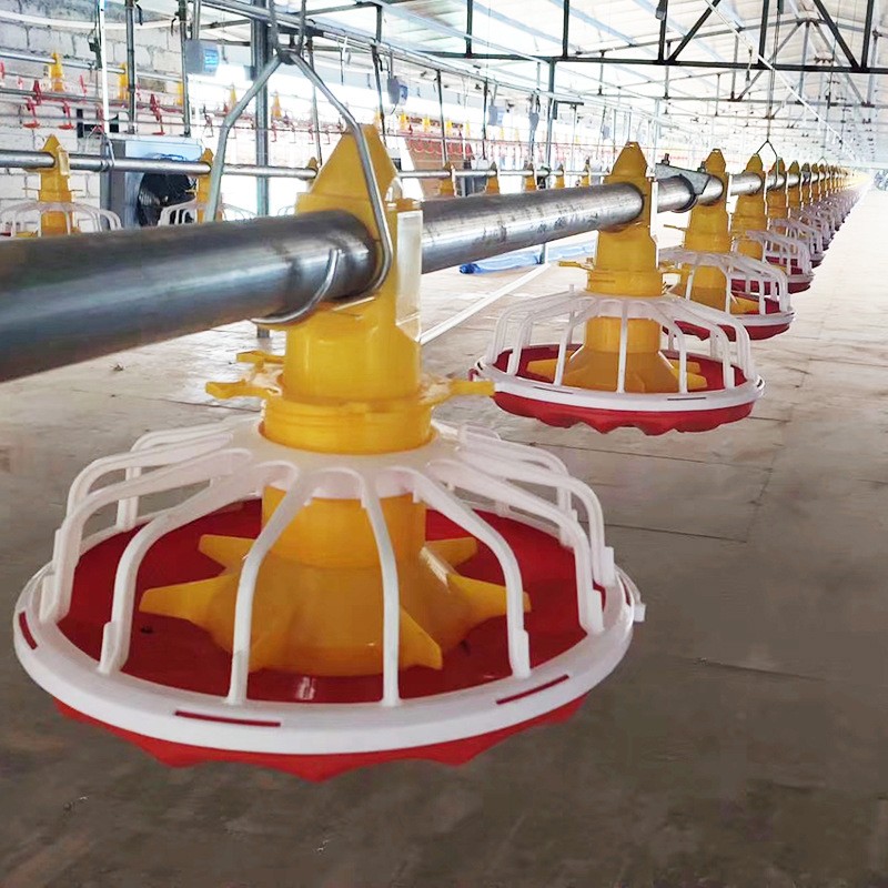 厂家定制畜牧养殖喂料线水料线鸡鸭鹅饲料线养殖自动化升降喂料线图2