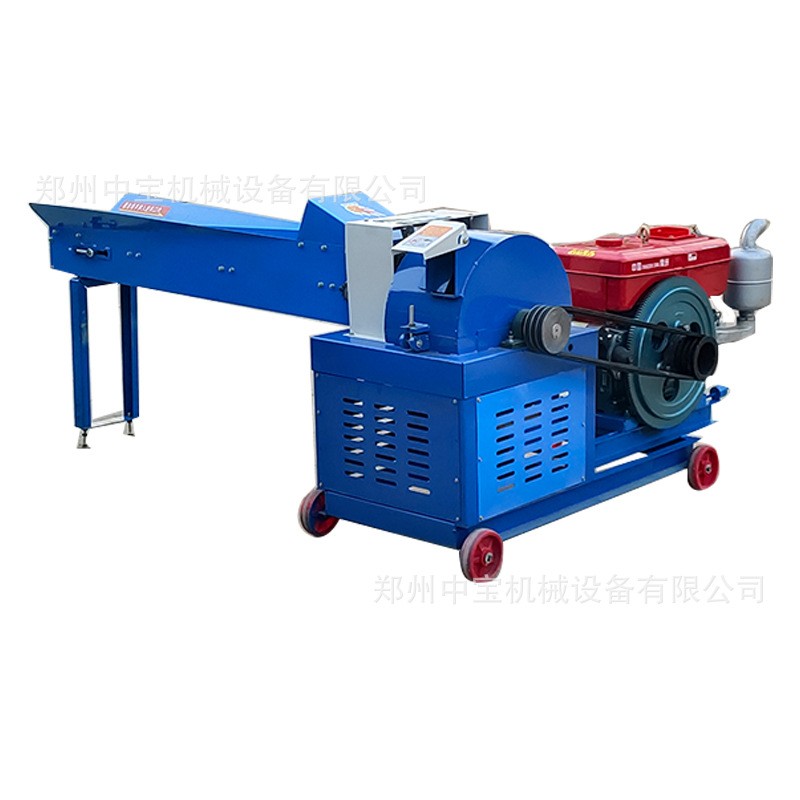 超细粉碎机养殖牧草青草打浆机干湿两用柴油款单机秸秆粉碎玉米图5