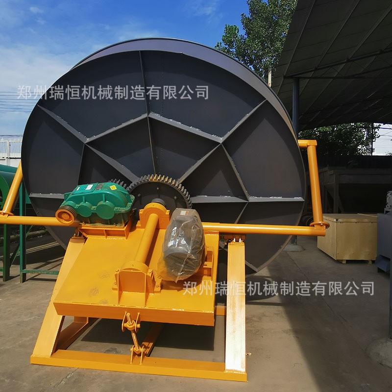 现货猫砂颗粒圆盘造粒机 膨润土制粒配套生产线 有机肥造粒设备图3