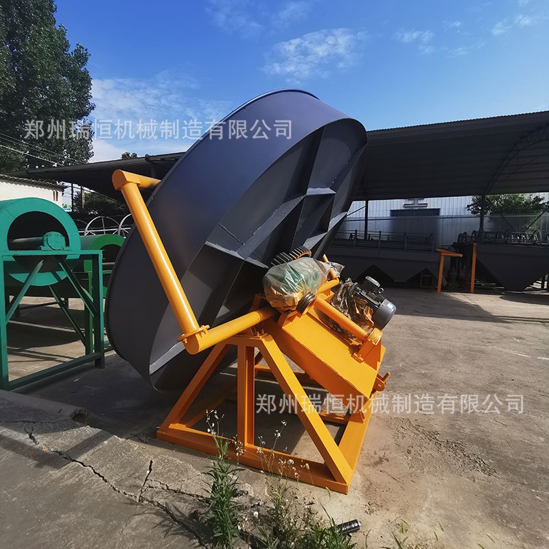 现货猫砂颗粒圆盘造粒机 膨润土制粒配套生产线 有机肥造粒设备图2