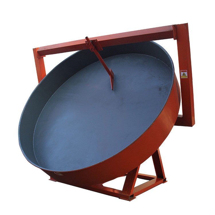 圆盘造粒机 有机肥造粒机 小型实验室造粒盘 猪粪制肥成球盘直销图5