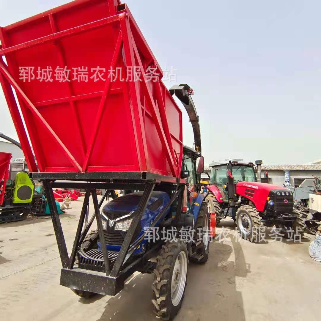 轮式圆盘青储机自走式青饲料收获机拖拉机加装割台青储机批发图4