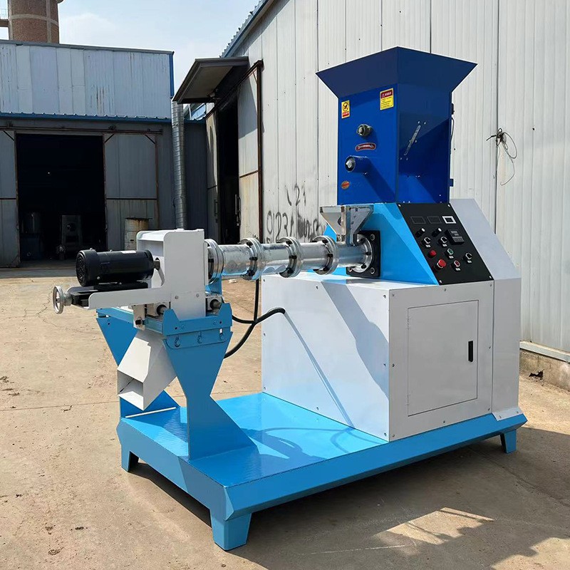 家用猫粮狗粮饲料膨化机 设备宠粮饲料膨化机水产鱼食浮水料颗粒图3