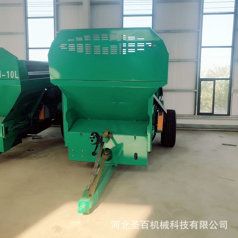 拖拉机牵引式撒粪车双竖绞龙撒肥车多功能扬粪机大型农田撒肥机图2