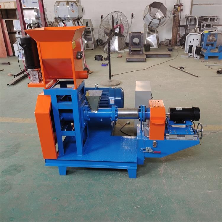 全自动 宠物饲料膨化机 狗粮烘干机 家用小型猫粮颗粒膨化设备现图2