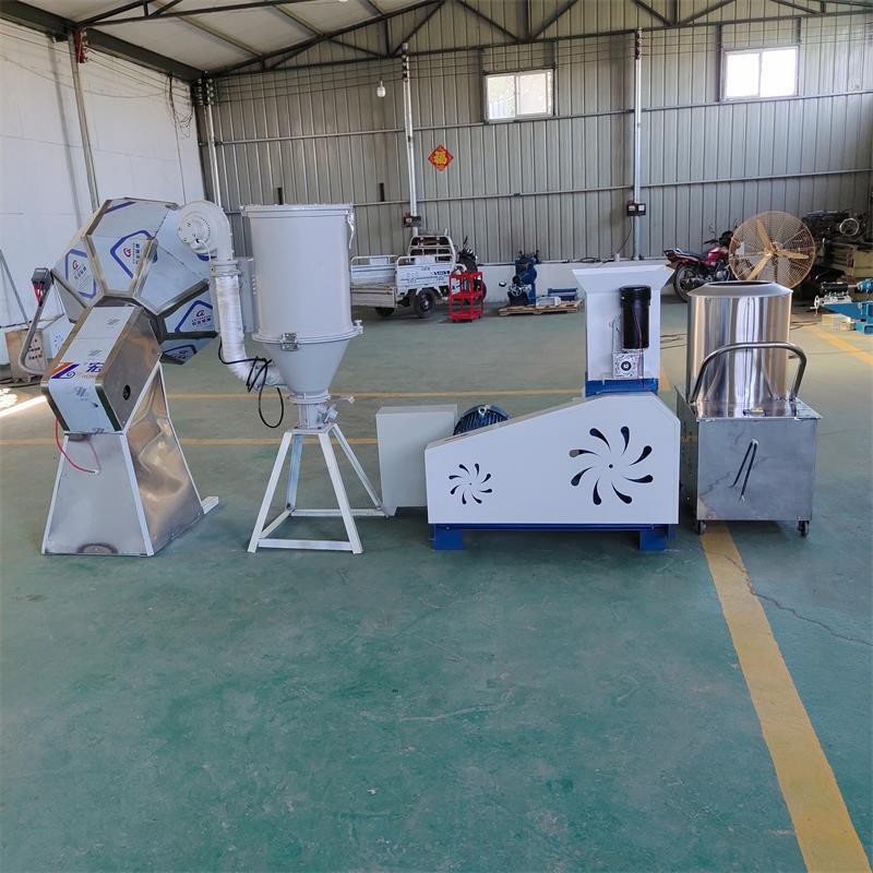 全自动 宠物饲料膨化机 狗粮烘干机 家用小型猫粮颗粒膨化设备现图3