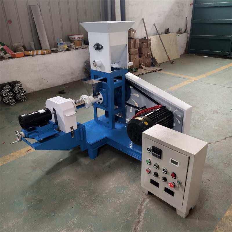 DGP-60C型宠物饲料膨化机小型狗粮机水产养殖鱼饲料颗粒膨化机图3