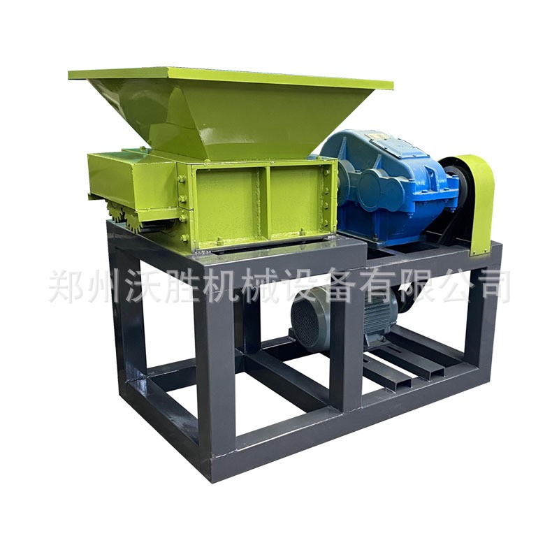 300型小型单双轴撕碎机械多少钱大型工业固废撕碎机大件 物料粉碎图5