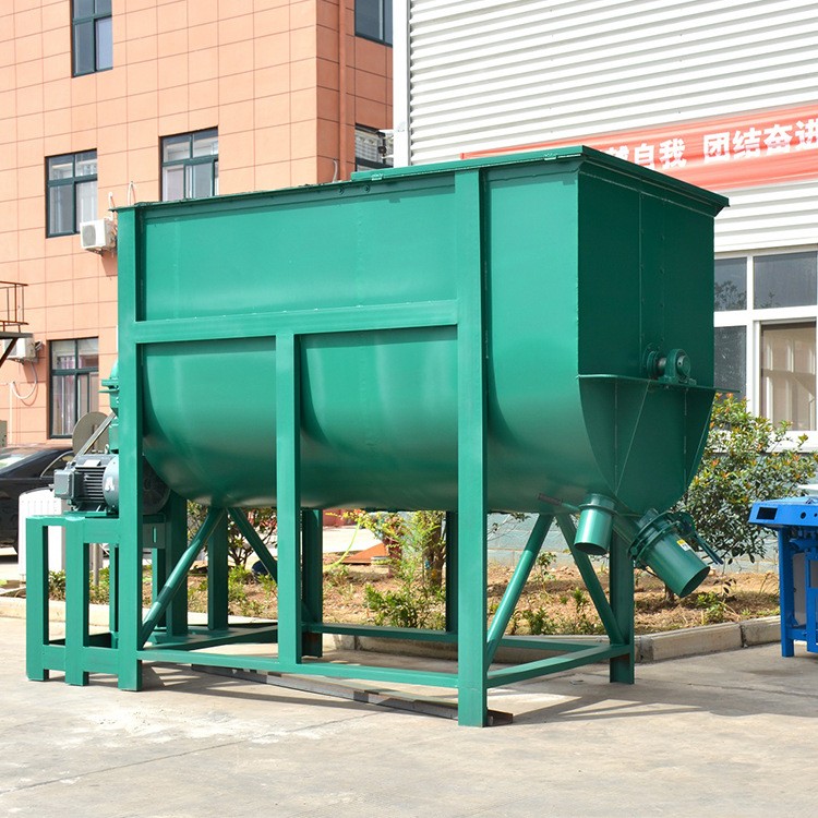 电脑计量干粉砂浆搅拌机 卧式螺带混料机 粉体混料机 粉末拌料机图2