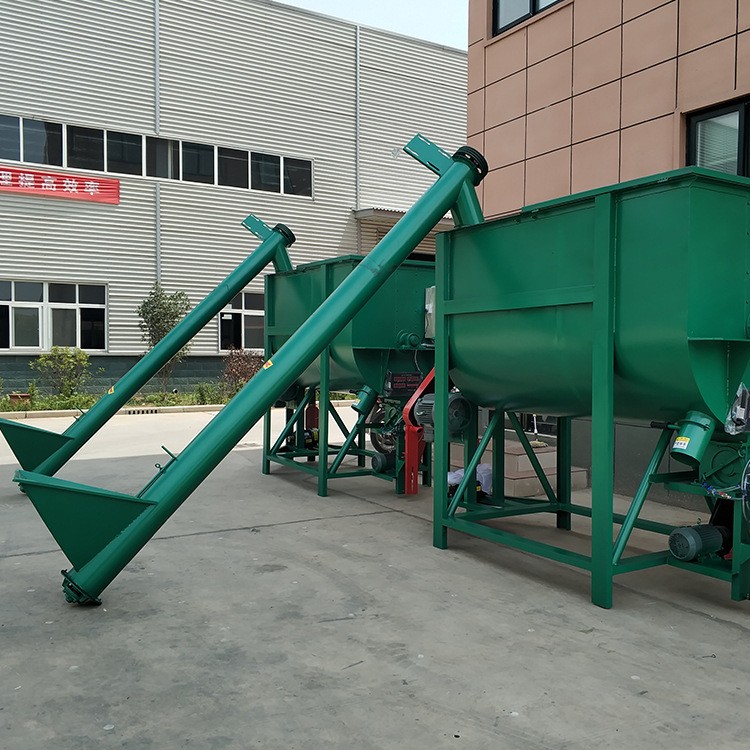 电脑计量干粉砂浆搅拌机 卧式螺带混料机 粉体混料机 粉末拌料机图4