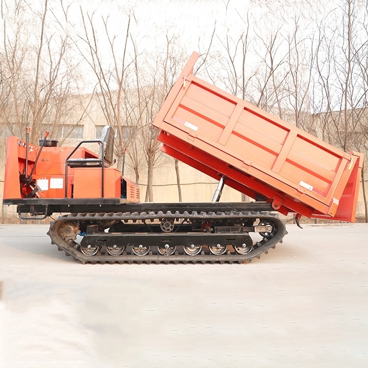 爬山王虎运输车履带运输车 农用全地形果园山地自卸车运料拖拉机图4