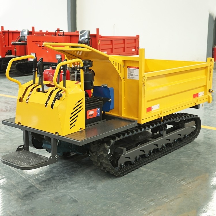 爬山王虎运输车履带运输车 农用全地形果园山地自卸车运料拖拉机图5